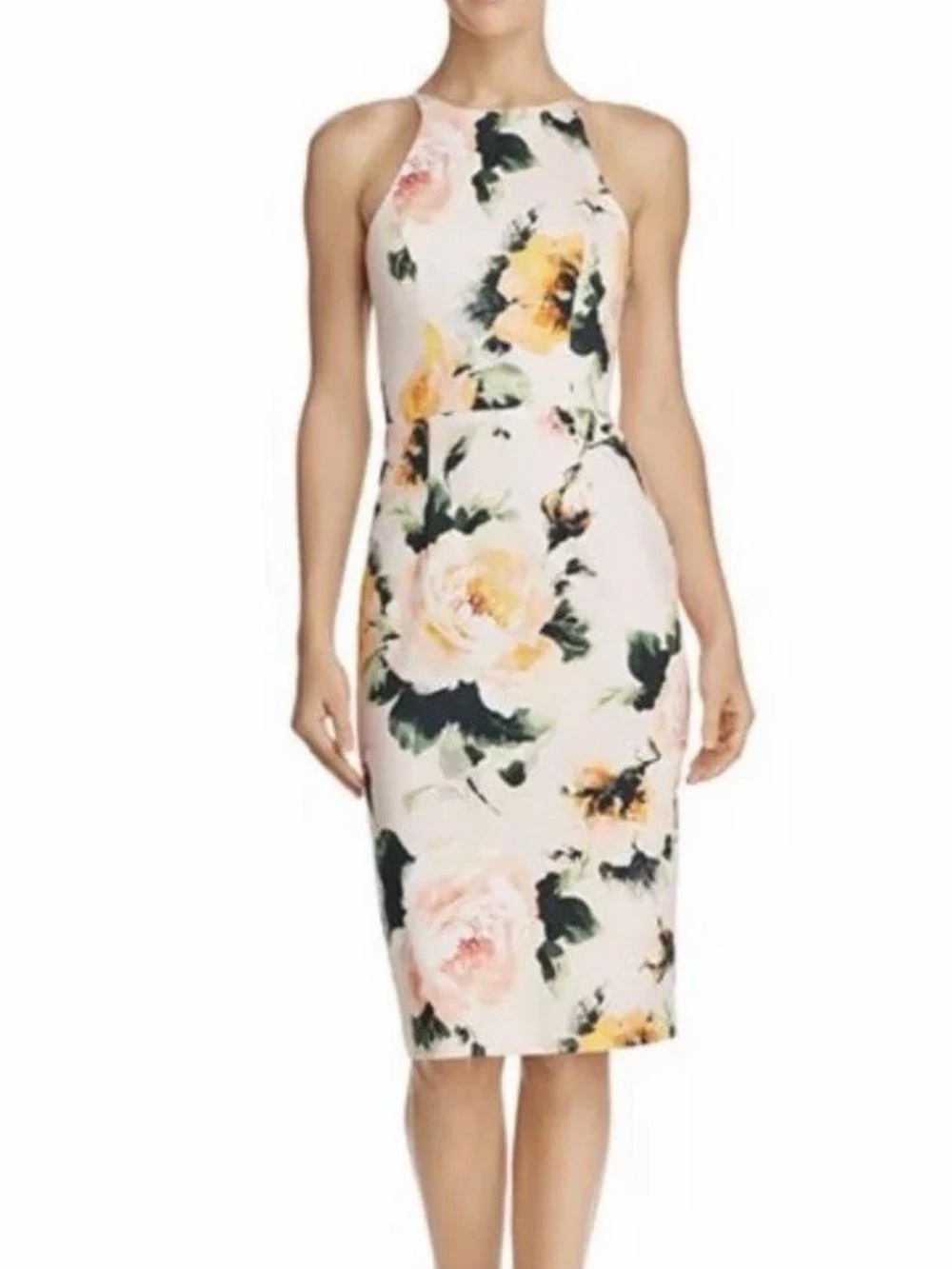 Black Halo Montego Dress in Sincerity Print